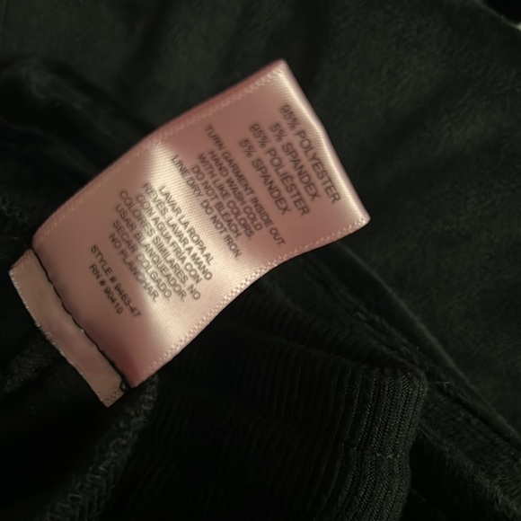 Juicy Couture Y2K Rhinestones Vetvet Fleece Lounge set - Picture 8 of 8